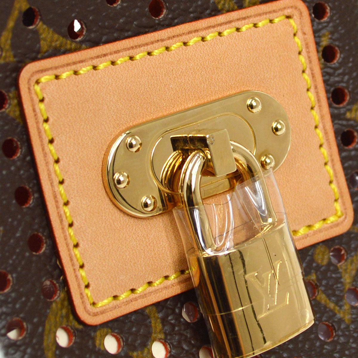 LOUIS VUITTON 2006 POCHETTE ACCESSOIRES MONOGRAM PERFO M95185