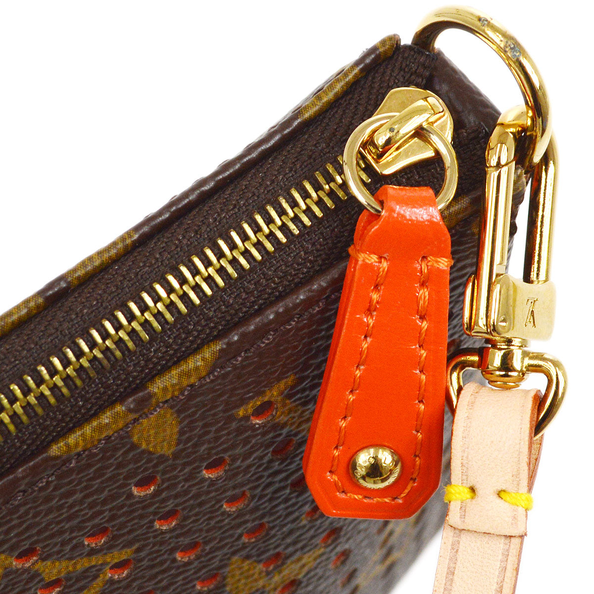 LOUIS VUITTON 2006 POCHETTE ACCESSOIRES MONOGRAM PERFO M95185