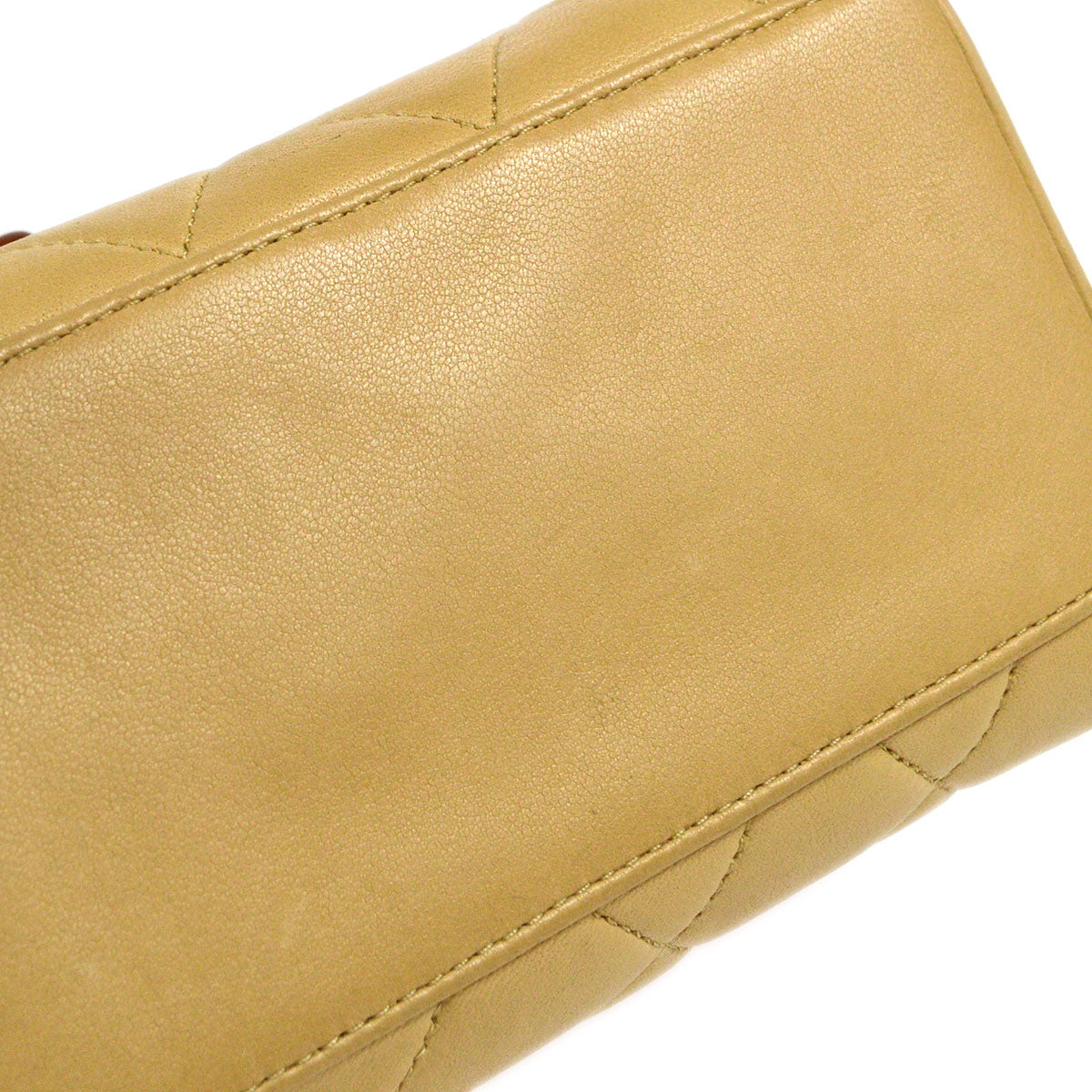 CHANEL 1991-1994 Straight Flap Handbag Micro
