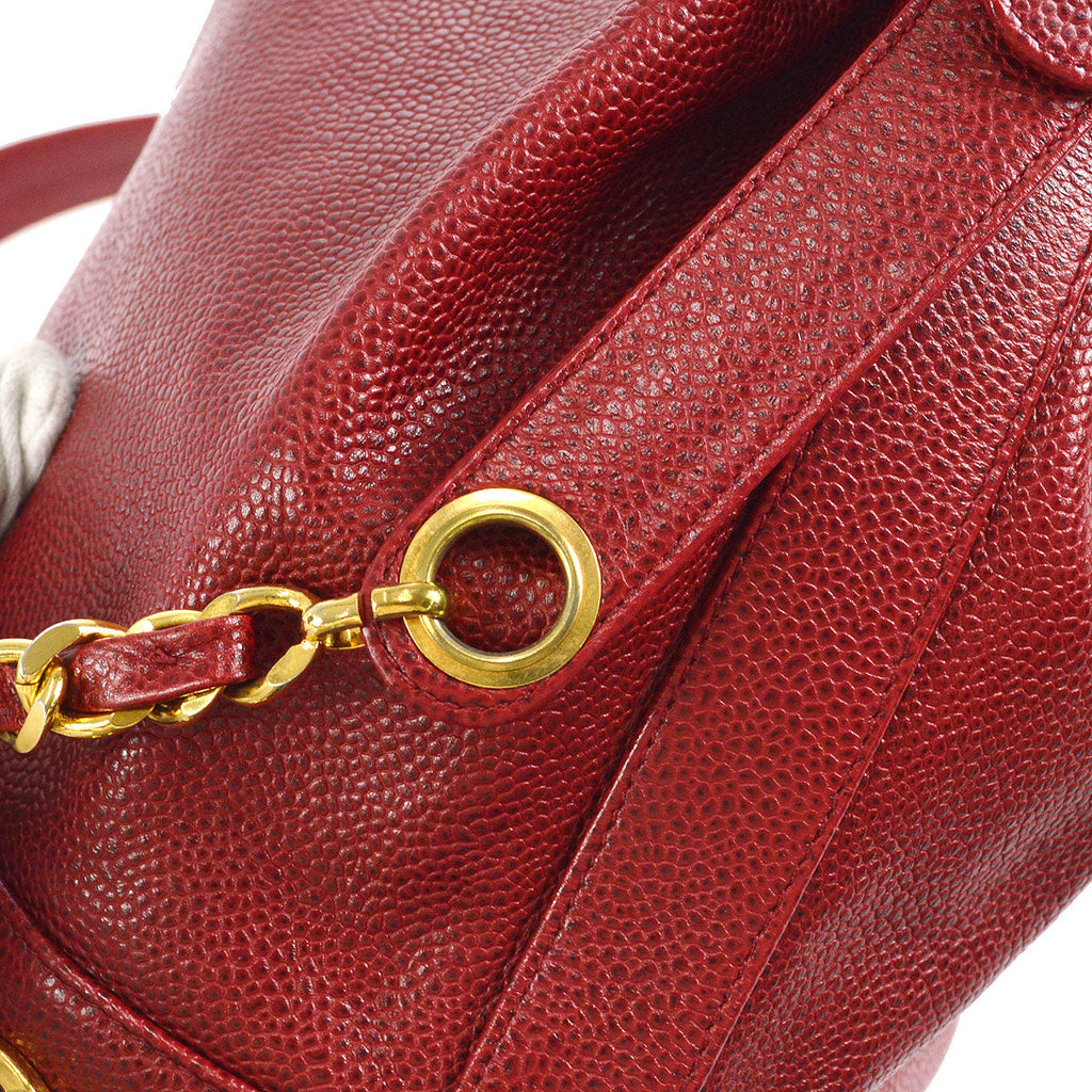 CHANEL 1991-1994 Triple CC Bucket Bag