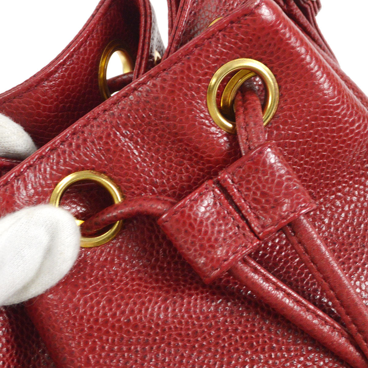 CHANEL 1991-1994 Triple CC Bucket Bag