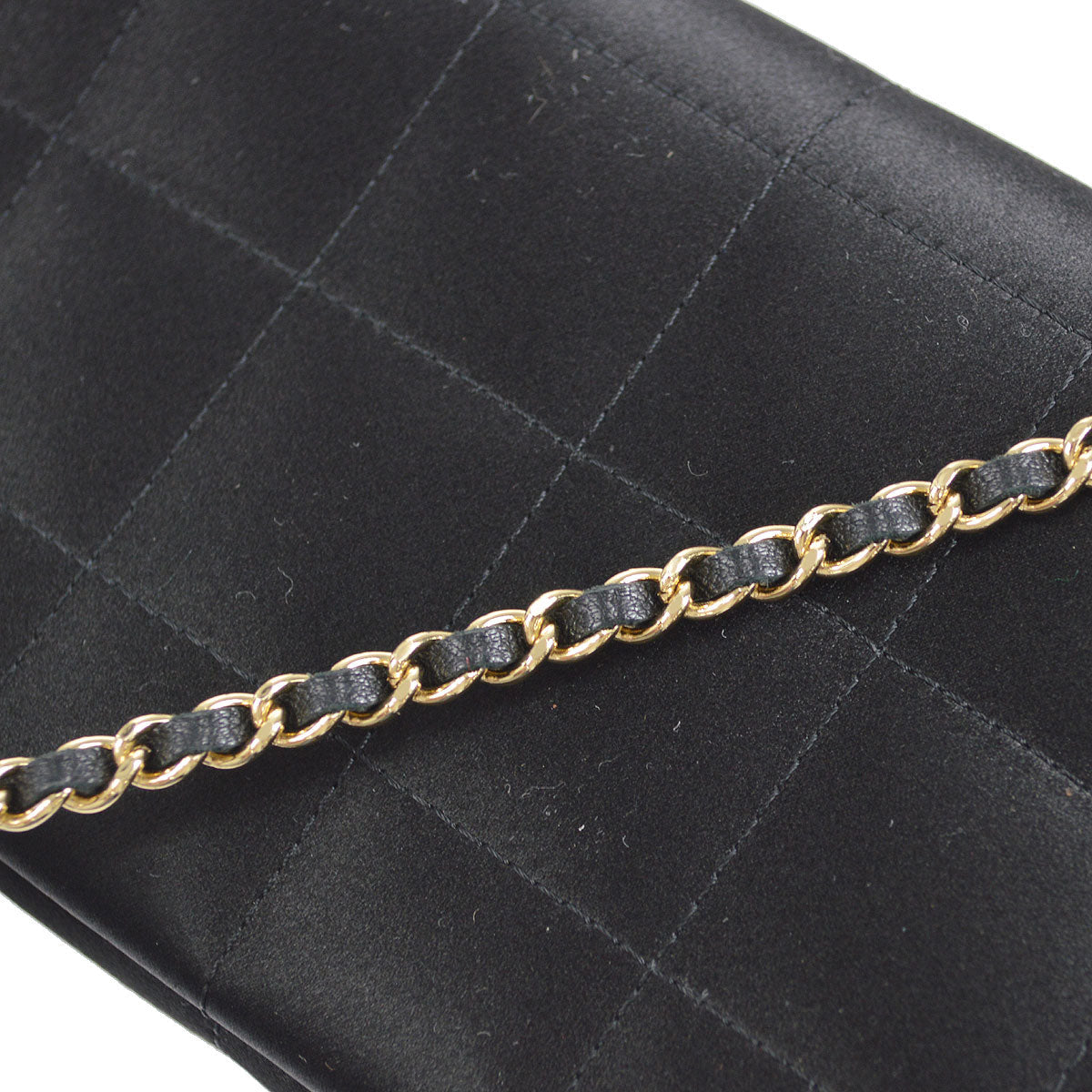CHANEL 2004-2005 Mini Choco Bar Flap Bag