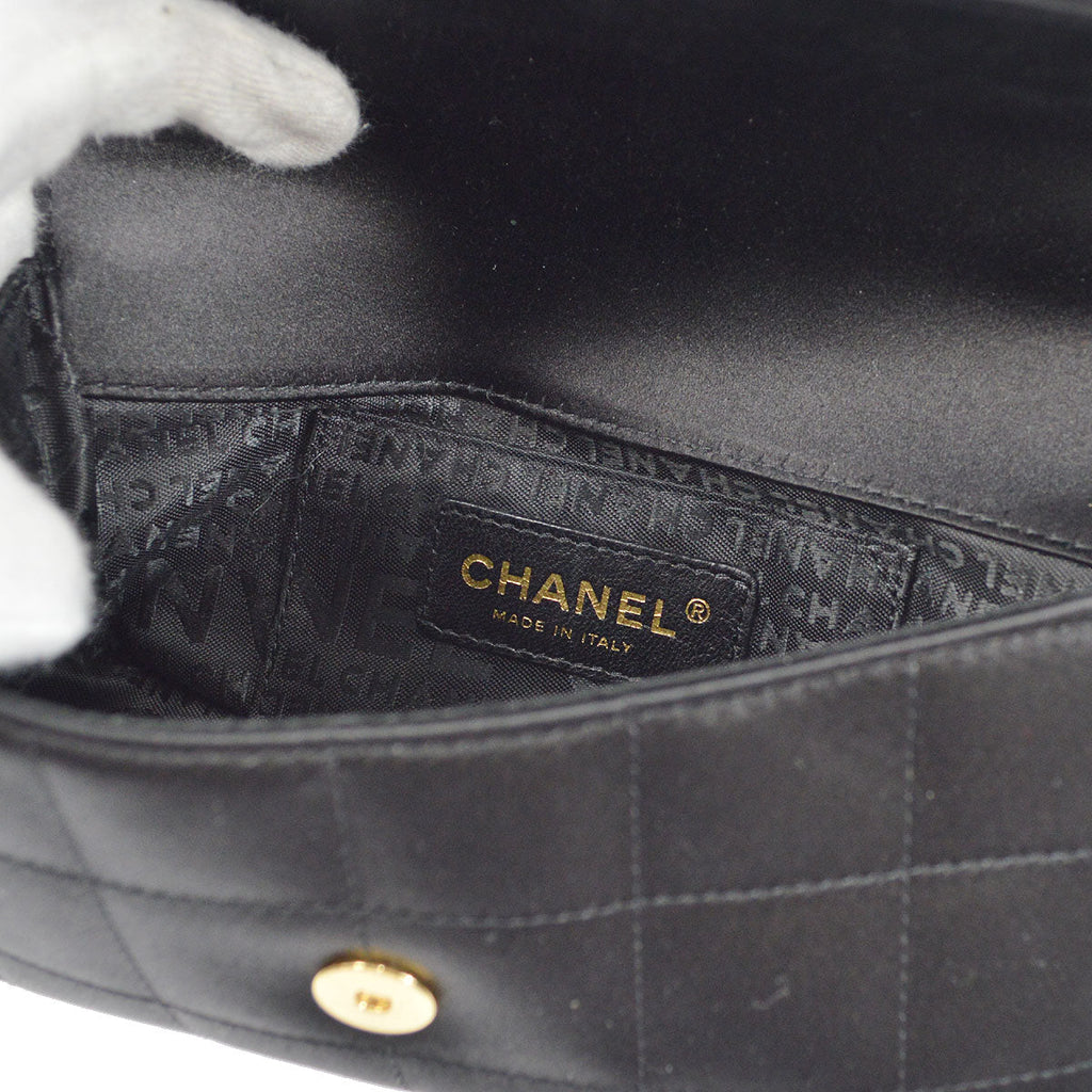 CHANEL 2004-2005 Mini Choco Bar Flap Bag