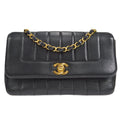 CHANEL 1991-1994 Small Vertical Border Flap