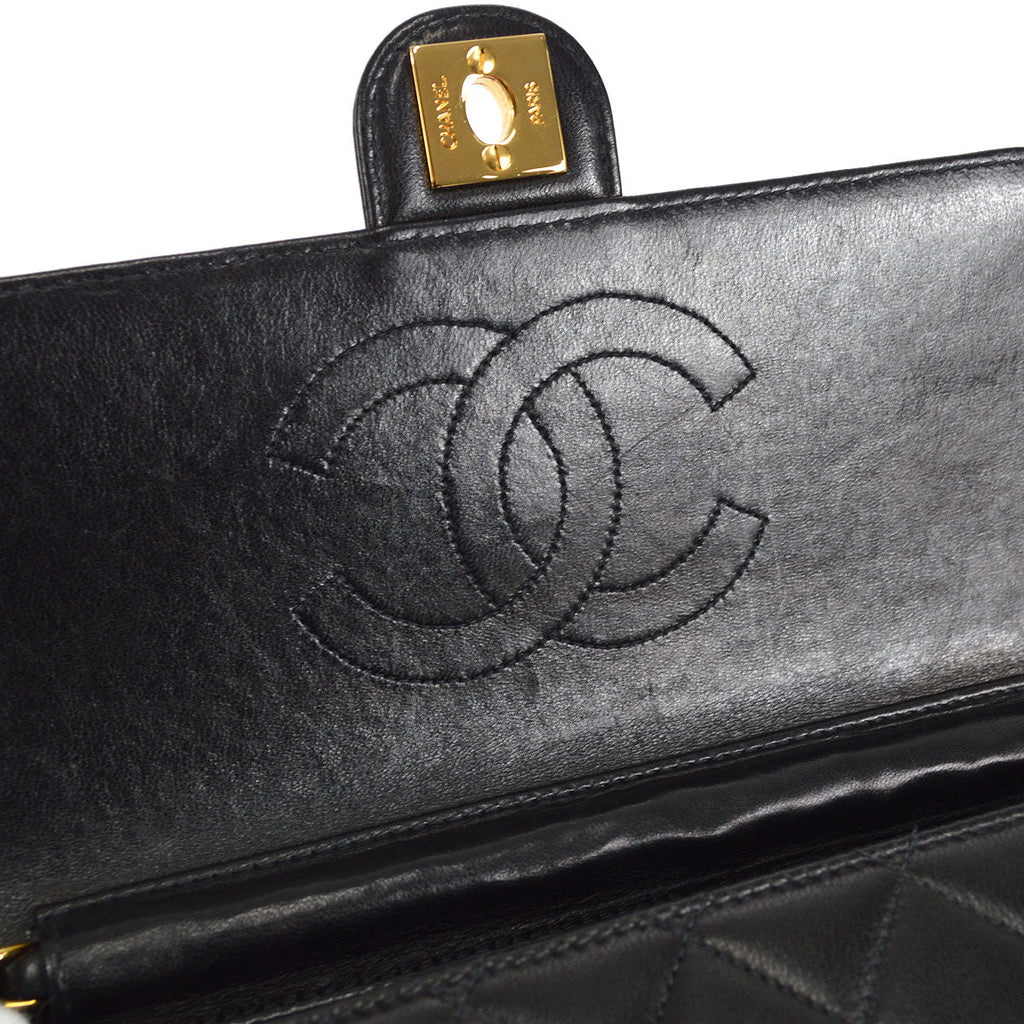 CHANEL 2004-2005 Small Turnlock Half Flap
