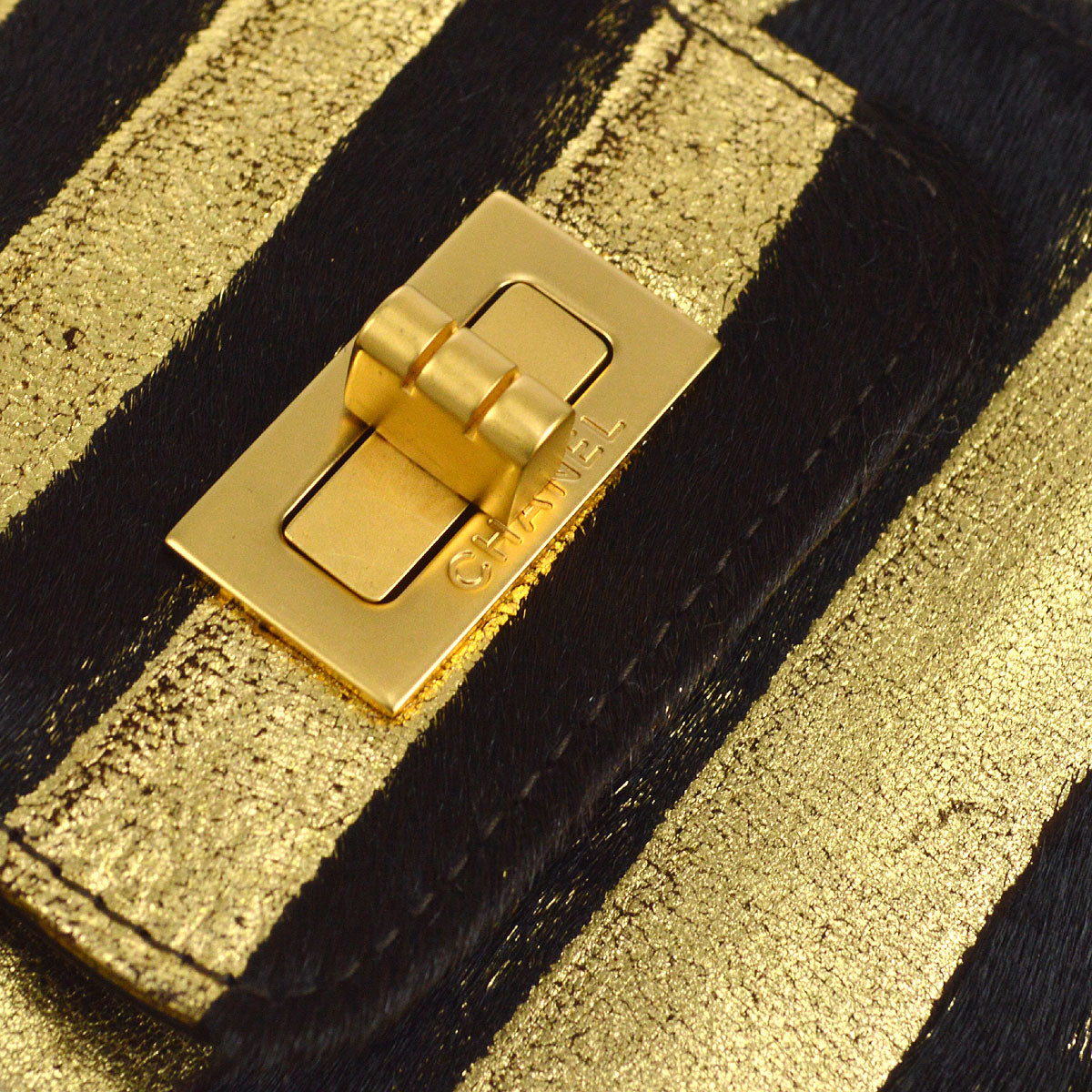 CHANEL 2000-2001 micro mademoiselle lock handbag