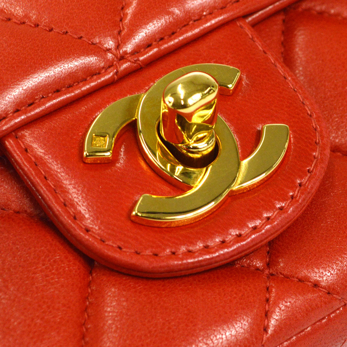 CHANEL 1994-1996 Mini Border Flap Handbag