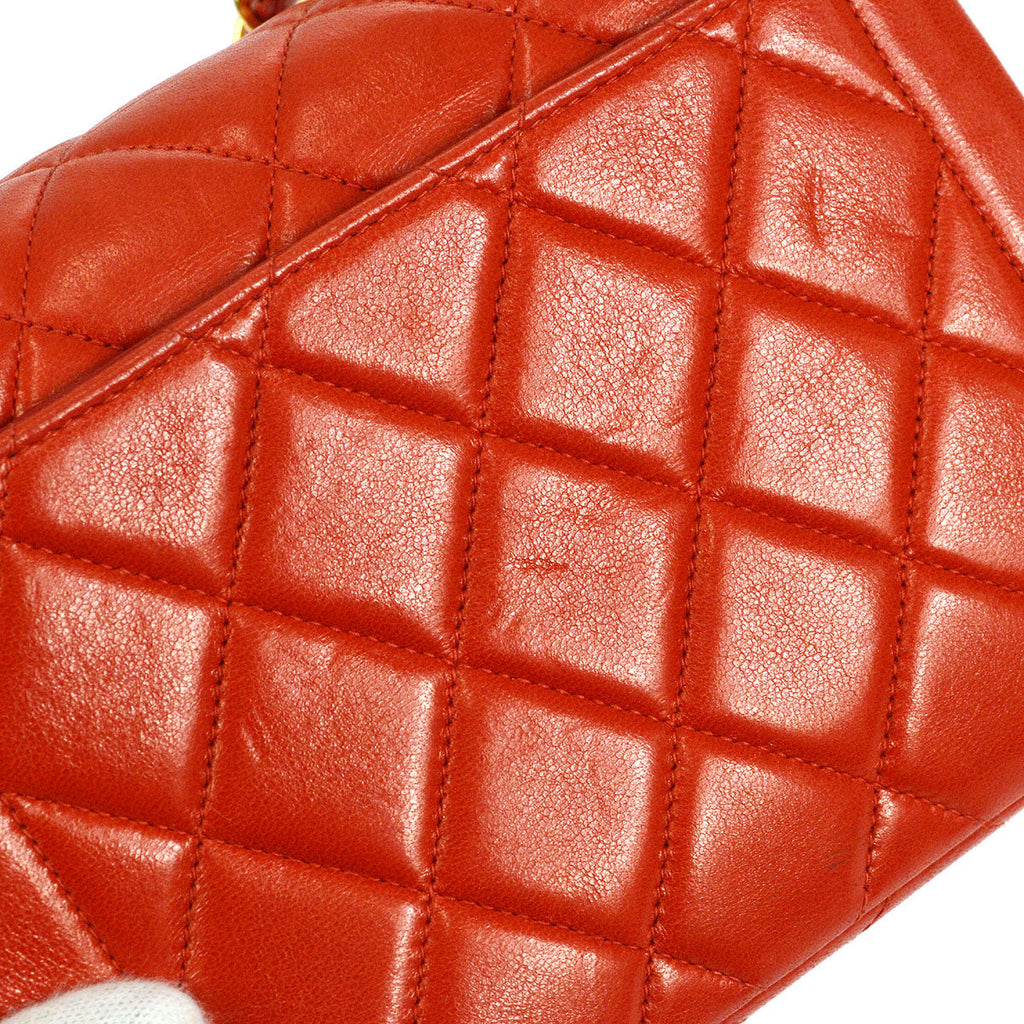 CHANEL 1994-1996 Mini Border Flap Handbag