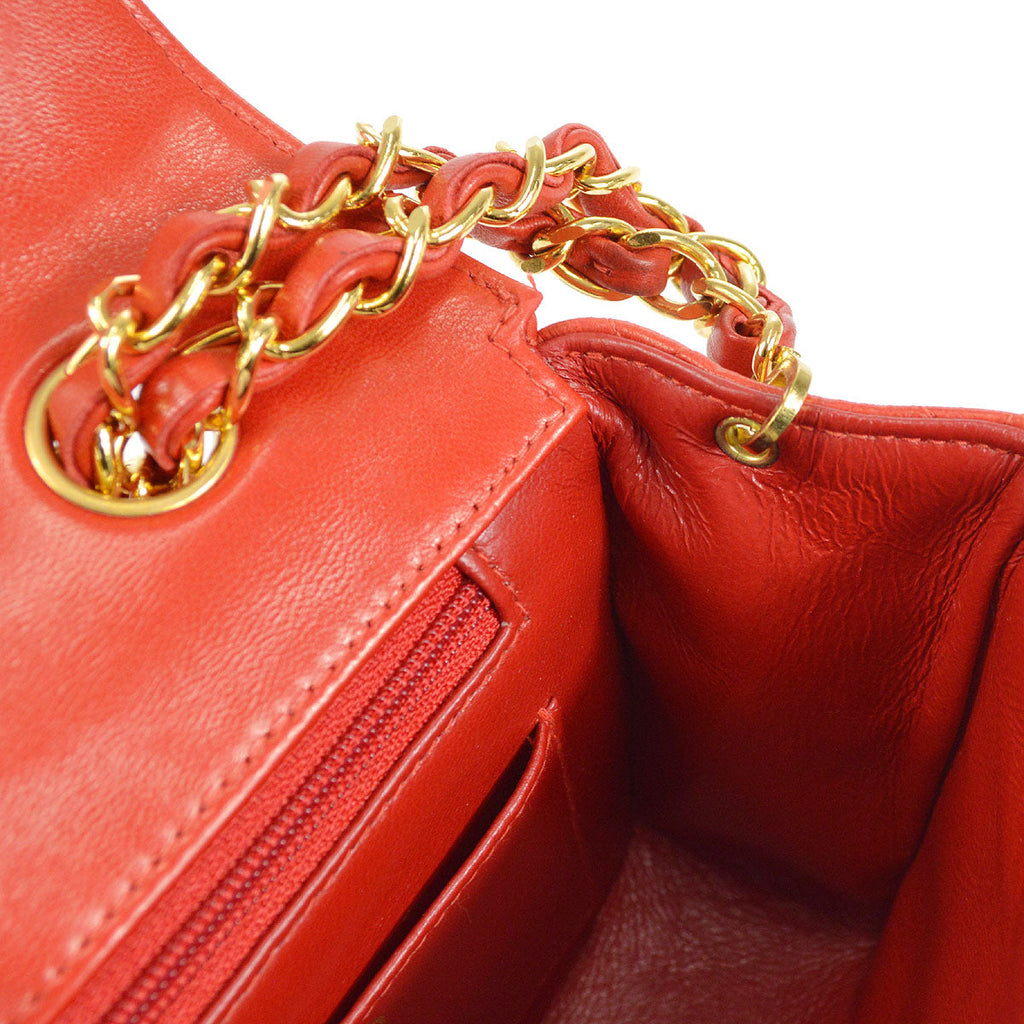 CHANEL 1994-1996 Mini Border Flap Handbag