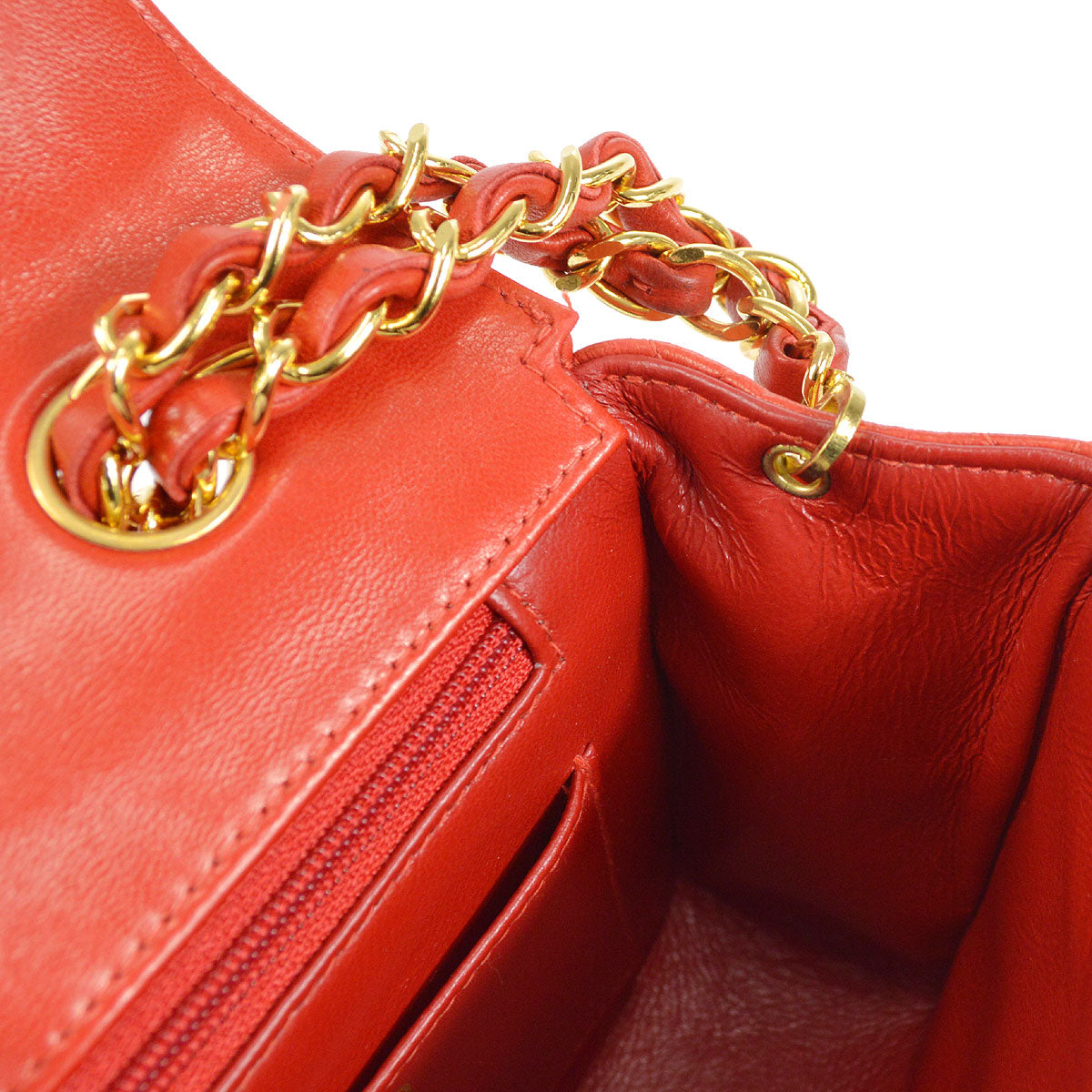 CHANEL 1994-1996 Mini Border Flap Handbag