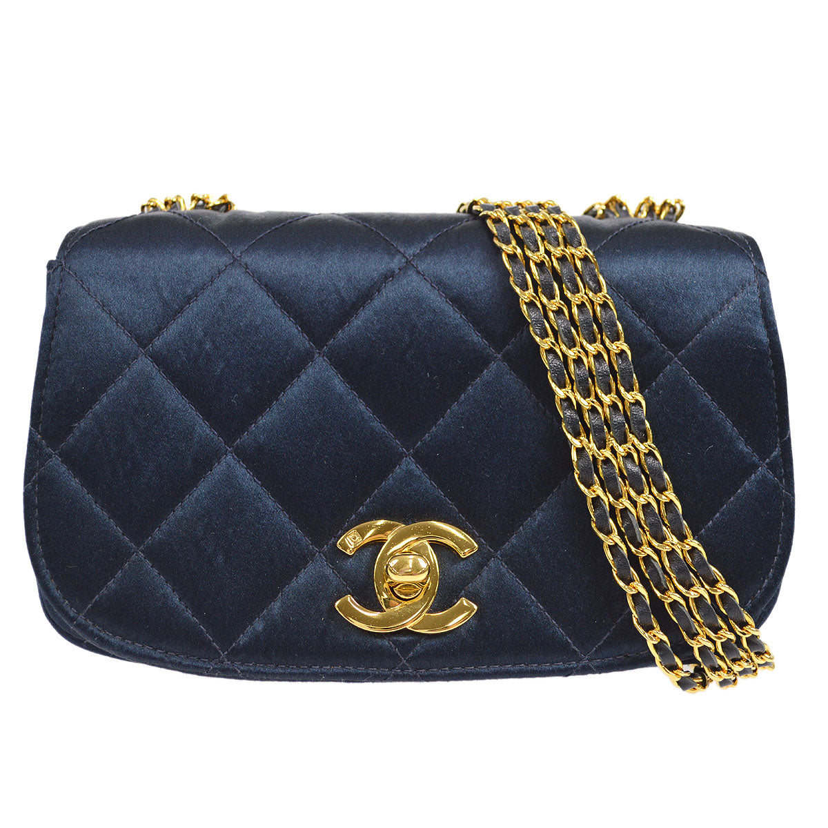 CHANEL 1994-1996 Round Full Flap Mini