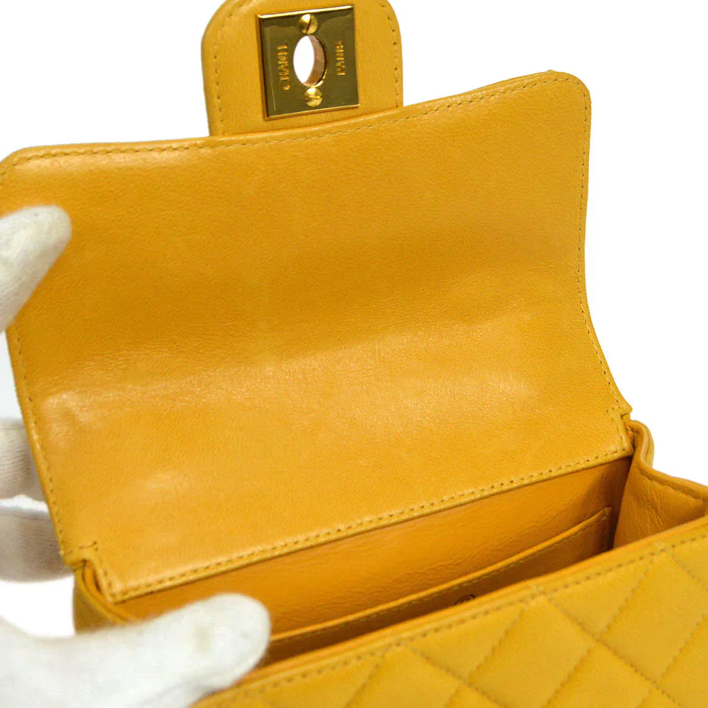 CHANEL Classic Flap Handbag Micro