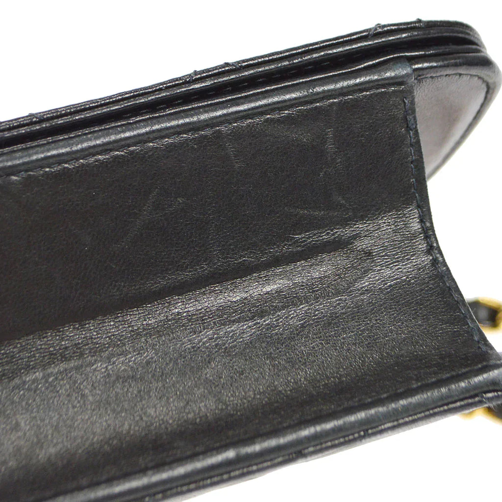 CHANEL 2001-2003 Turnlock CC Full Flap Small