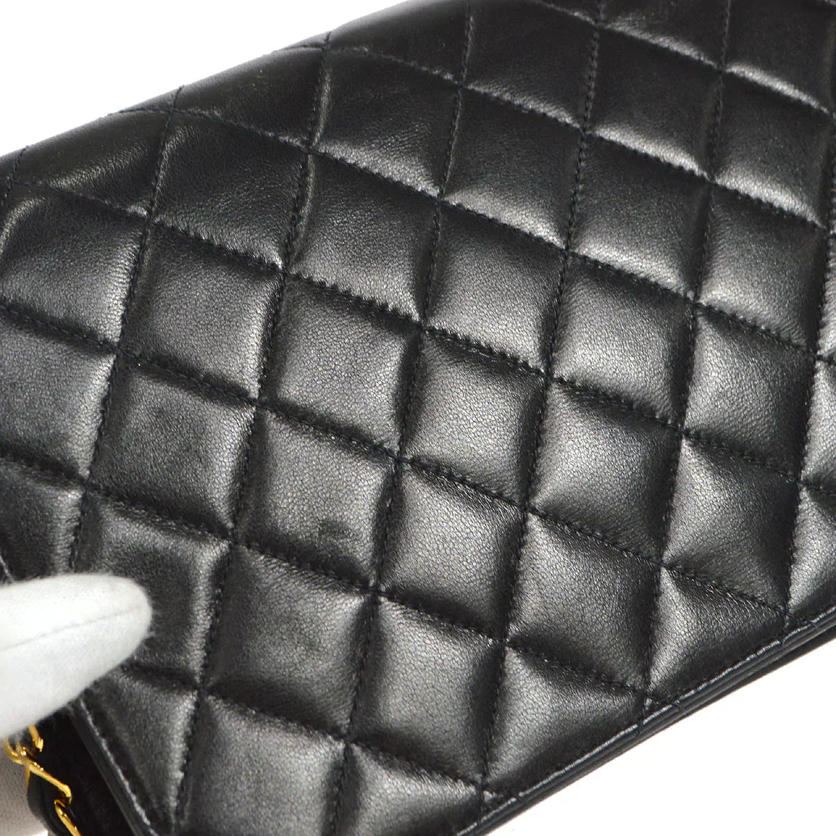 CHANEL 2001-2003 Turnlock CC Full Flap Small