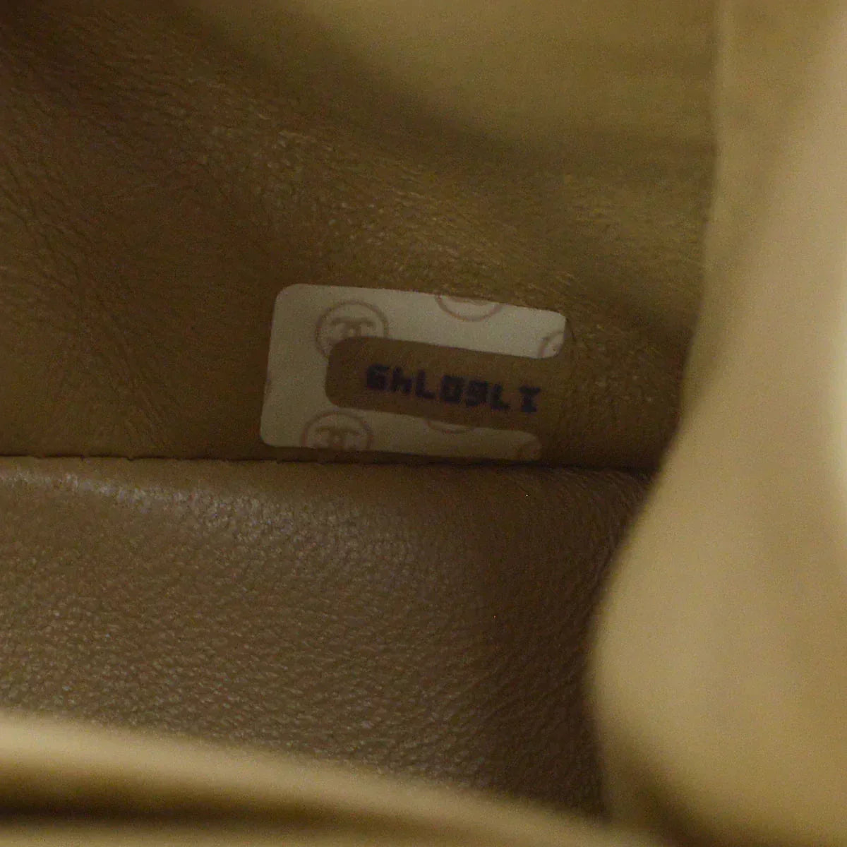 CHANEL 1989-1991 Classic Double Flap Small Beige Lambskin