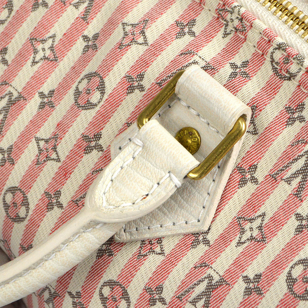 LOUIS VUITTON 2007 SPEEDY 30 MONOGRAM MINI LIN M95501