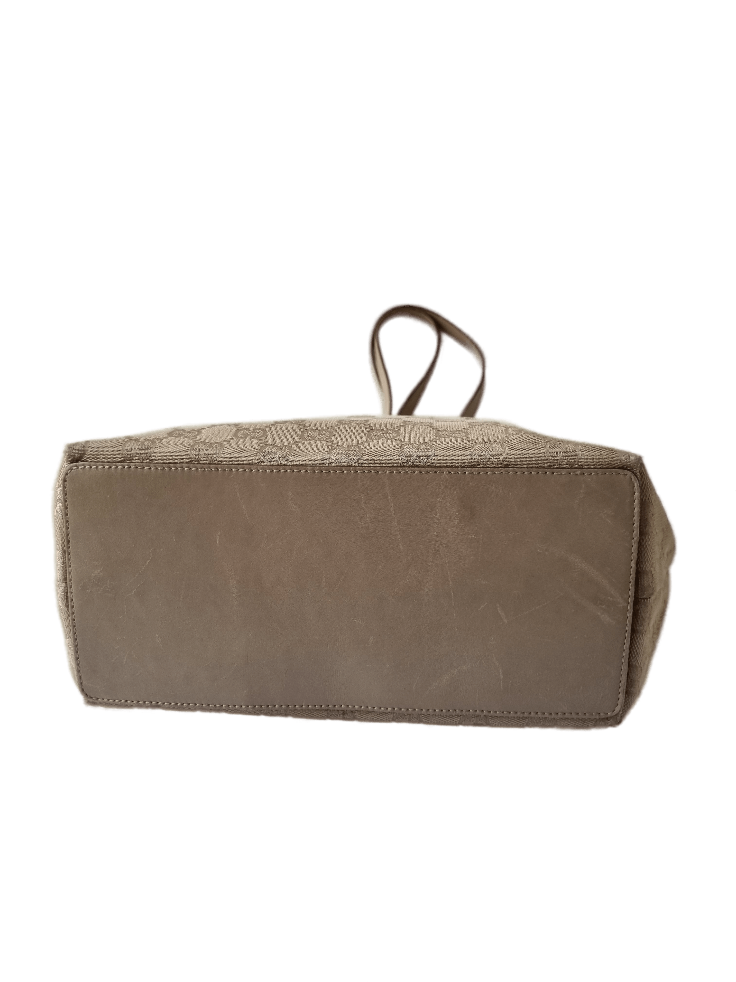 Gucci Beige Jacquard Tote