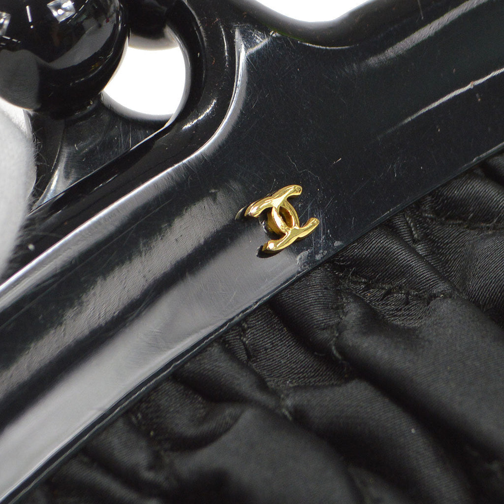 CHANEL 1986-1988 Kisslock Shoulder Bag Small