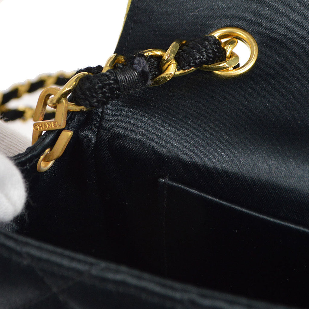 CHANEL 1986-1988 Letter Flap Shoulder Bag Mini