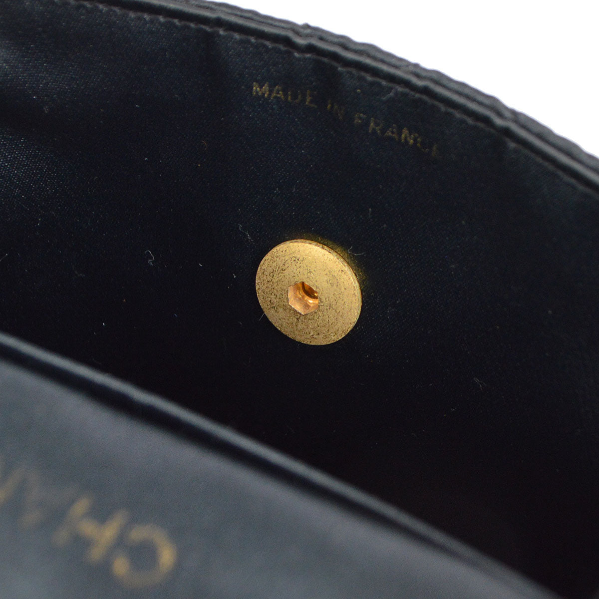 CHANEL 1986-1988 Letter Flap Shoulder Bag Mini