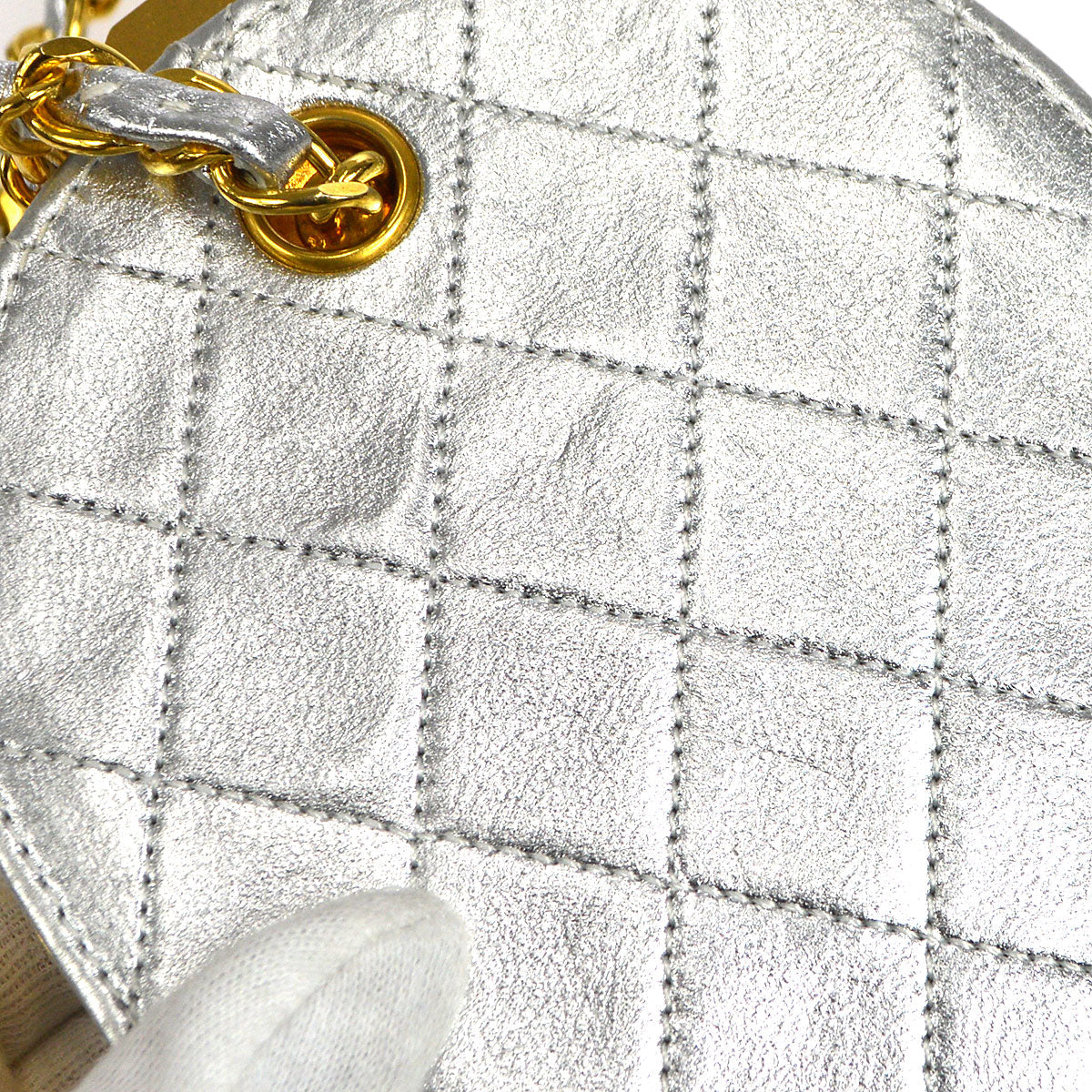 CHANEL 1989-1991 Kisslock Shoulder Bag Micro