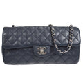 CHANEL 2005-2006 East West Navy Caviar