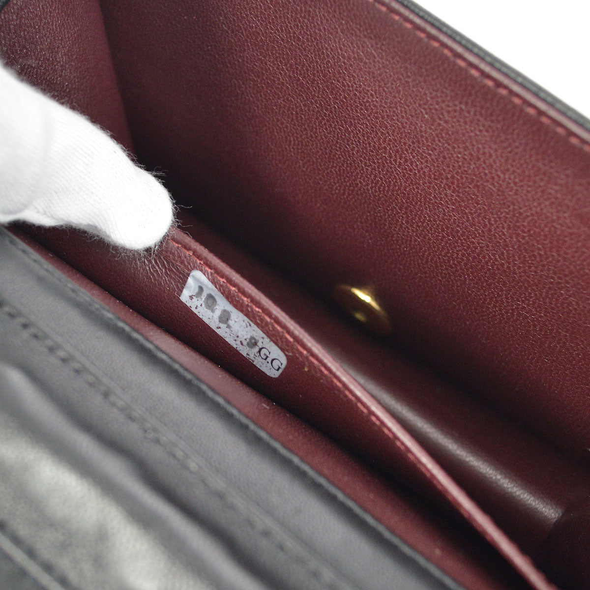 CHANEL 2009-2010 CC Turnlock Full Flap Mini Black Lambskin