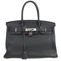 HERMES 2011 BIRKIN 30 Black Togo