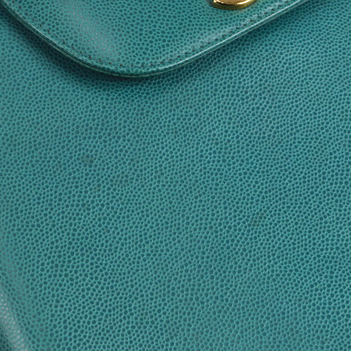 CHANEL 1998 Handbag Blue Caviar Medium