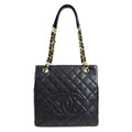 CHANEL 2005-2006 PST Black Caviar