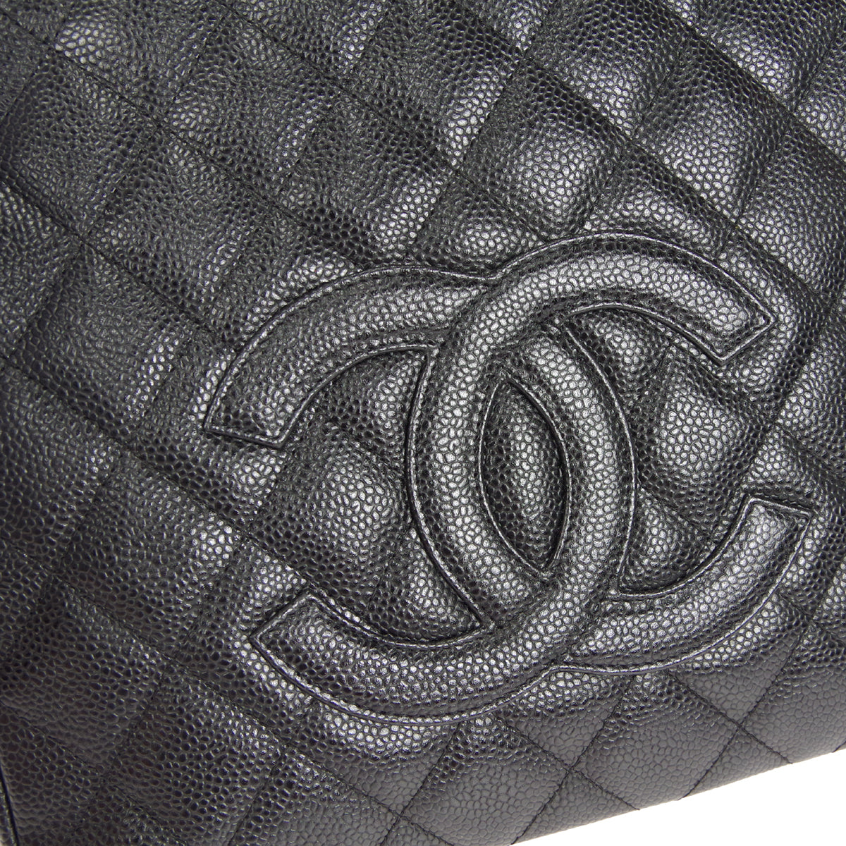 CHANEL 2005-2006 PST Black Caviar