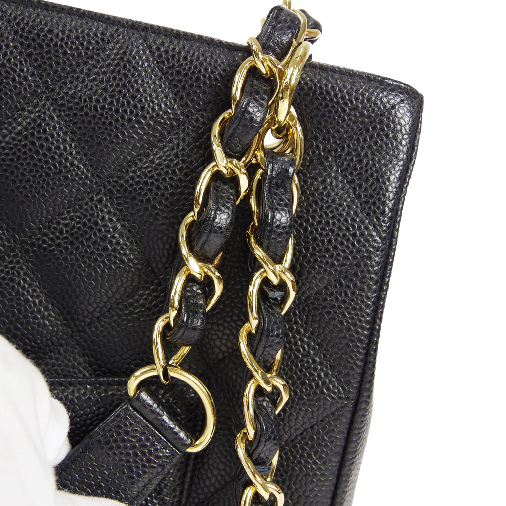 CHANEL 2005-2006 PST Black Caviar