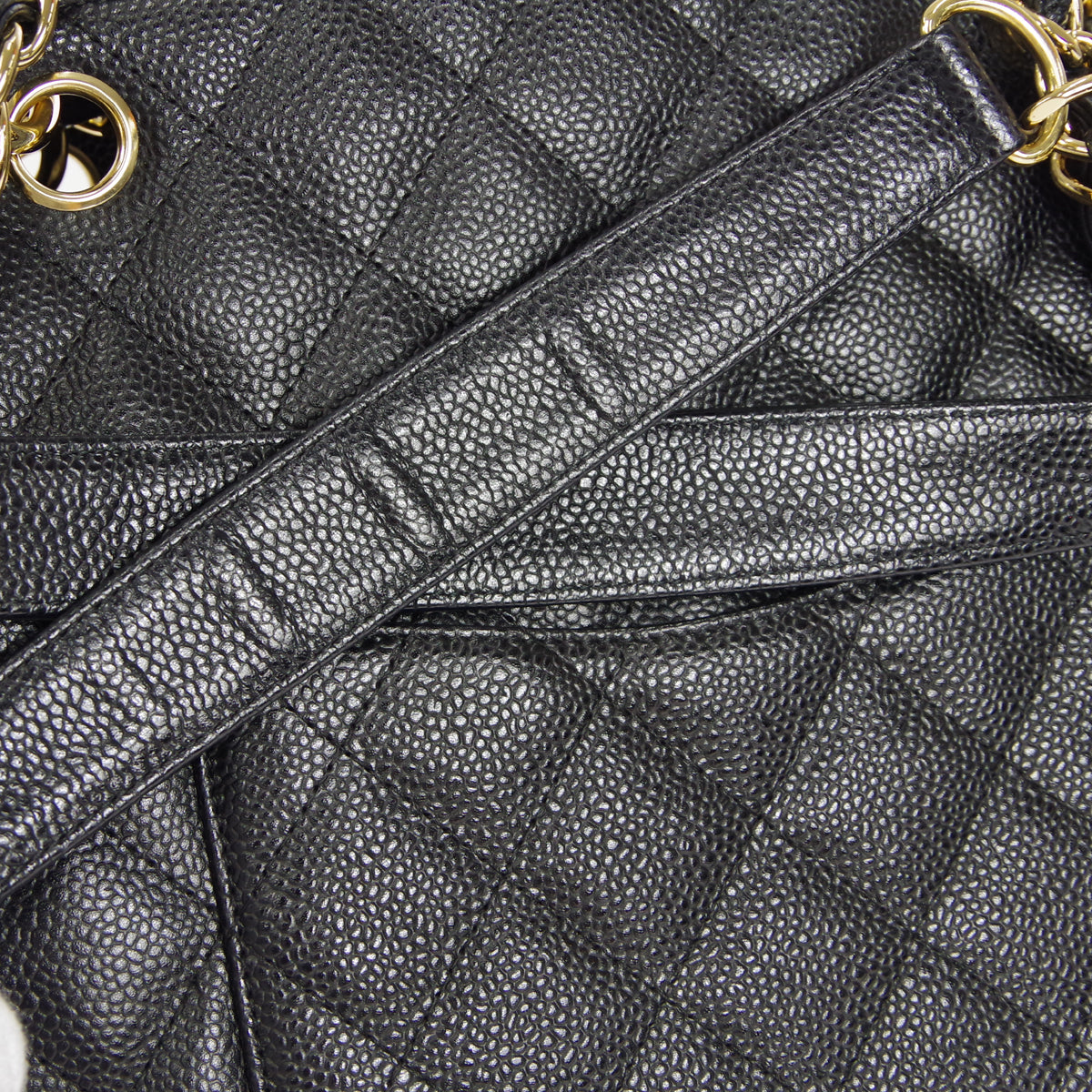 CHANEL 2005-2006 PST Black Caviar
