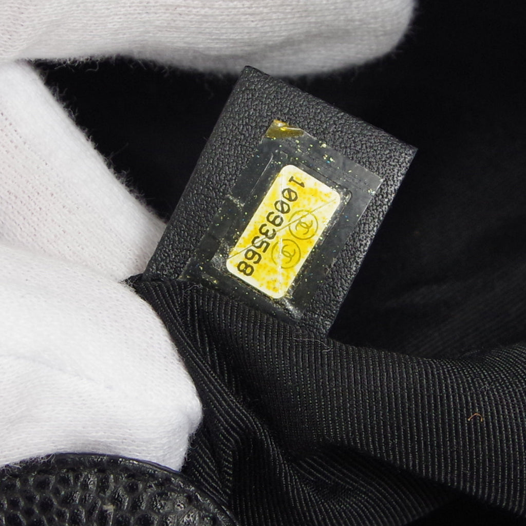 CHANEL 2005-2006 PST Black Caviar