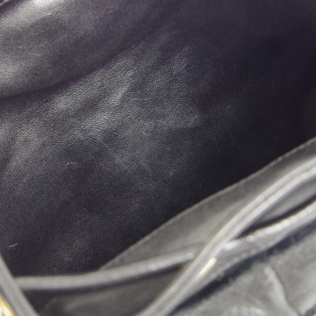 CHANEL 1991-1994 Backpack Black Velvet