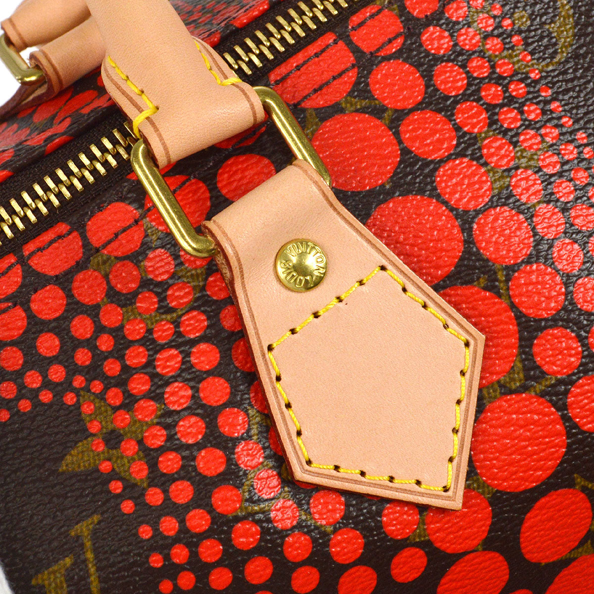LOUIS VUITTON SPEEDY 30 HANDBAG KUSAMA YAYOI PUMPKIN DOT