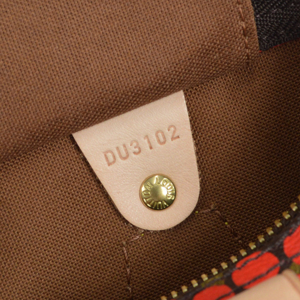 LOUIS VUITTON SPEEDY 30 HANDBAG KUSAMA YAYOI PUMPKIN DOT