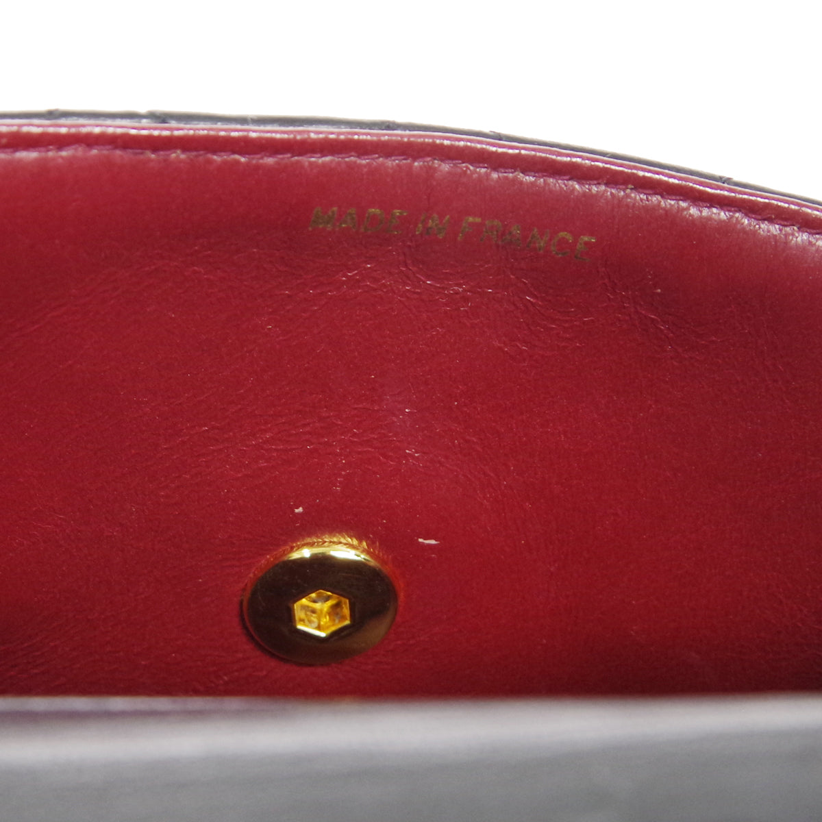 CHANEL 1991-1994 Flap Handbag Mini Black Lambskin