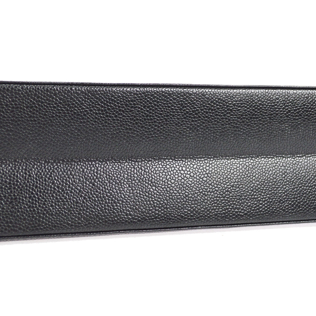 CHANEL 1997-1999 Pocket Tote Black Caviar