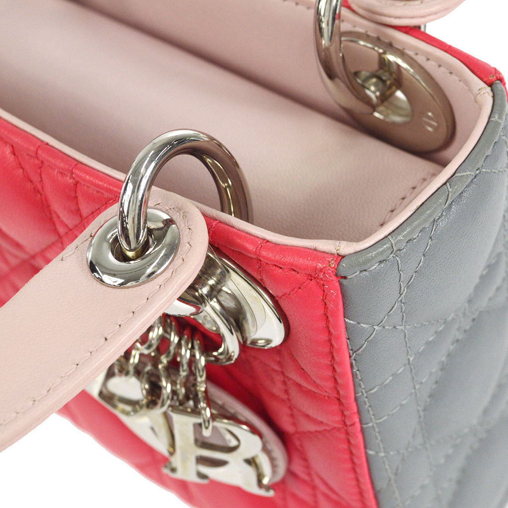 CHRISTIAN DIOR 2014 Lady Dior Bag Mini 48263