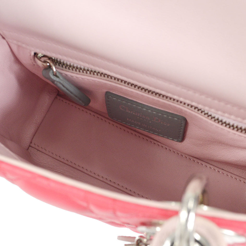 CHRISTIAN DIOR 2014 Lady Dior Bag Mini 48263