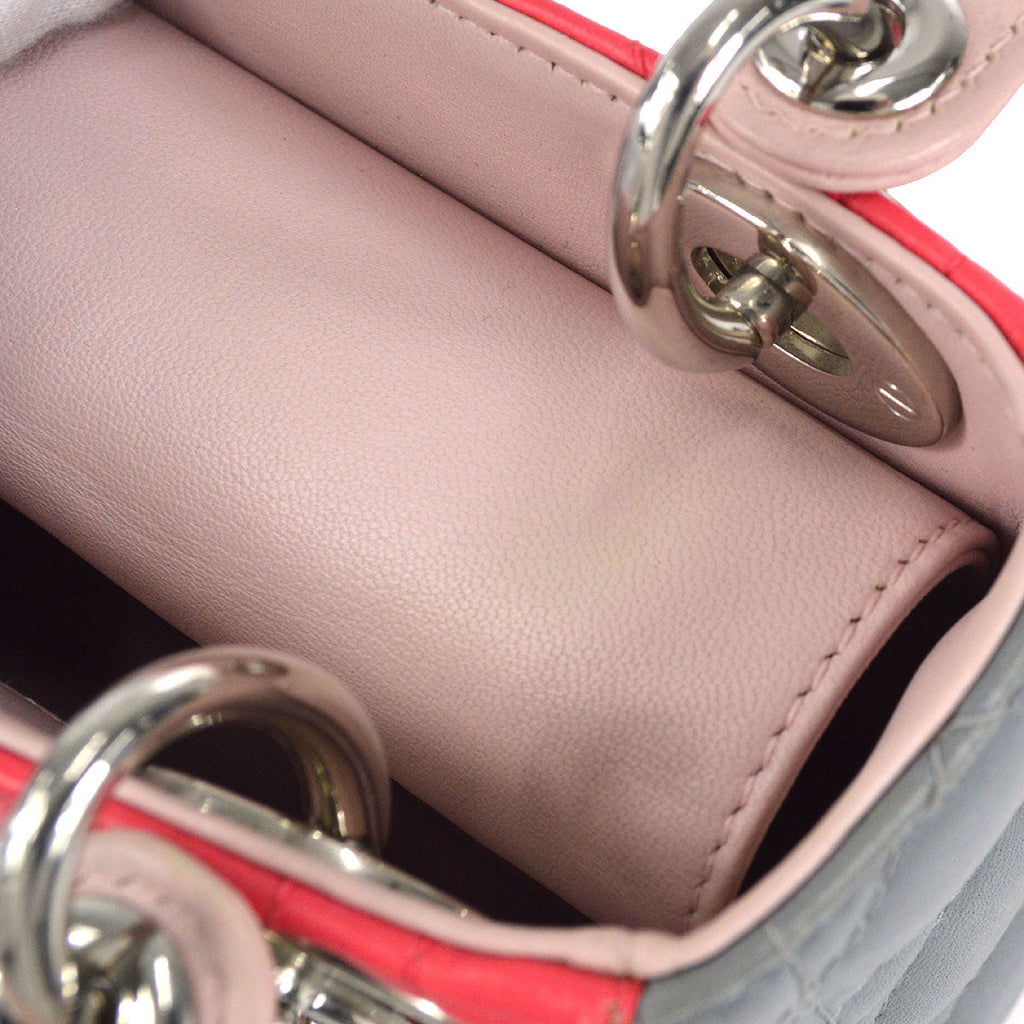 CHRISTIAN DIOR 2014 Lady Dior Bag Mini 48263