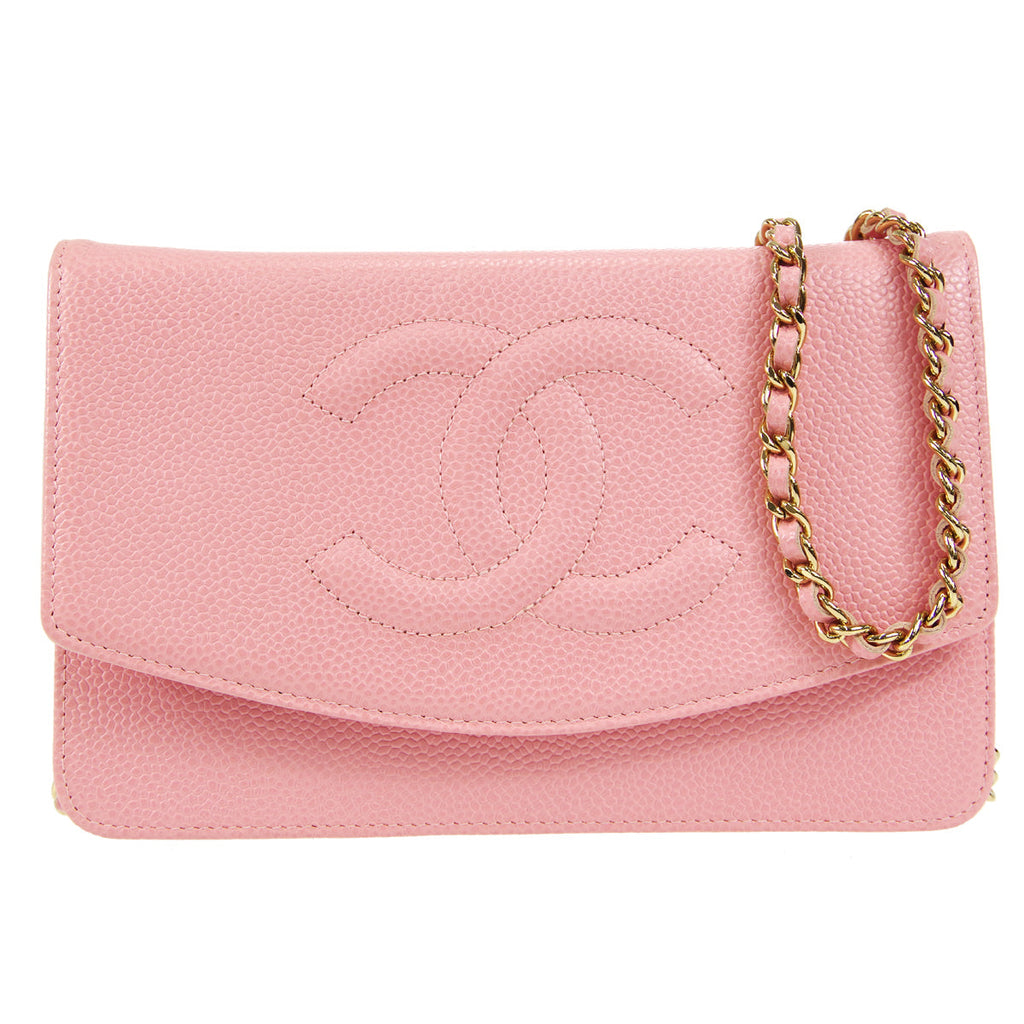 CHANEL 2003-2004 Timeless WOC Pink Caviar
