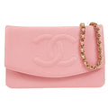 CHANEL 2003-2004 Timeless WOC Pink Caviar