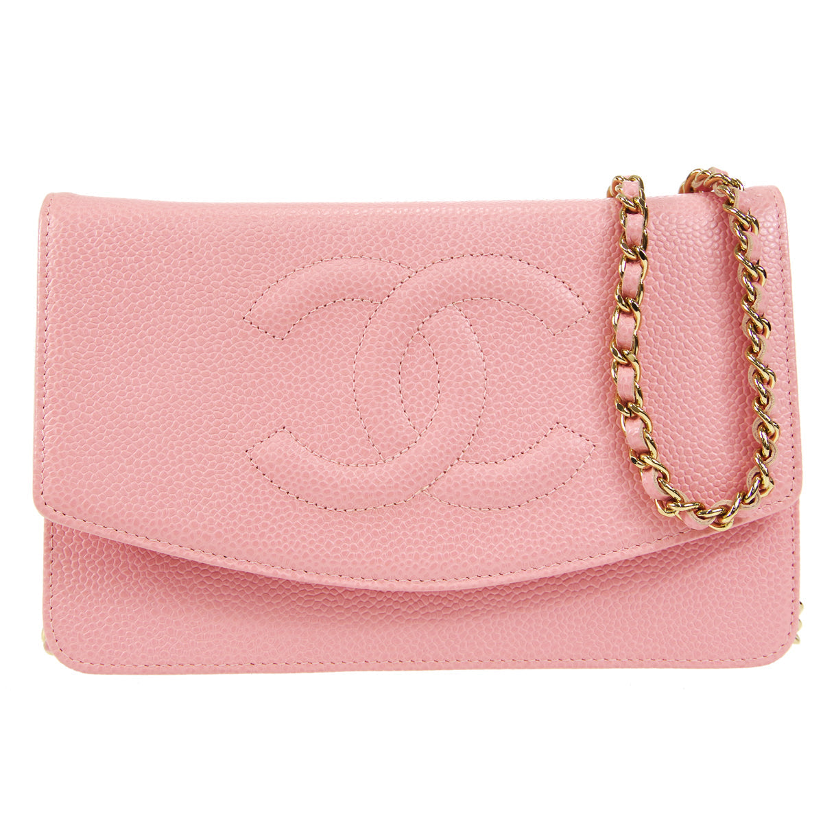 CHANEL 2003-2004 Timeless WOC Pink Caviar