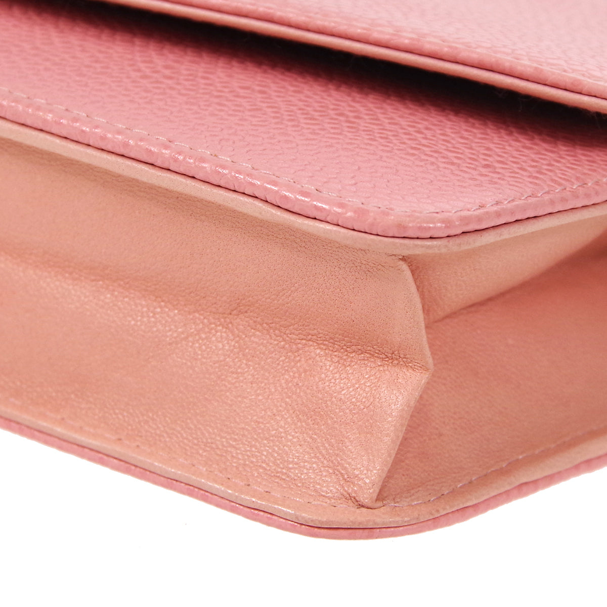 CHANEL 2003-2004 Timeless WOC Pink Caviar