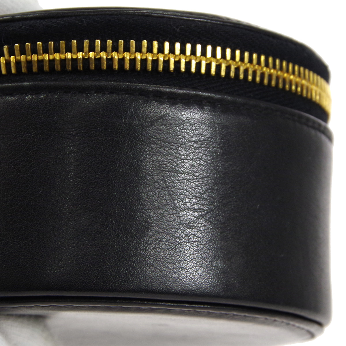 CHANEL 1994-1996 Timeless Jewelry Case Black Lambskin