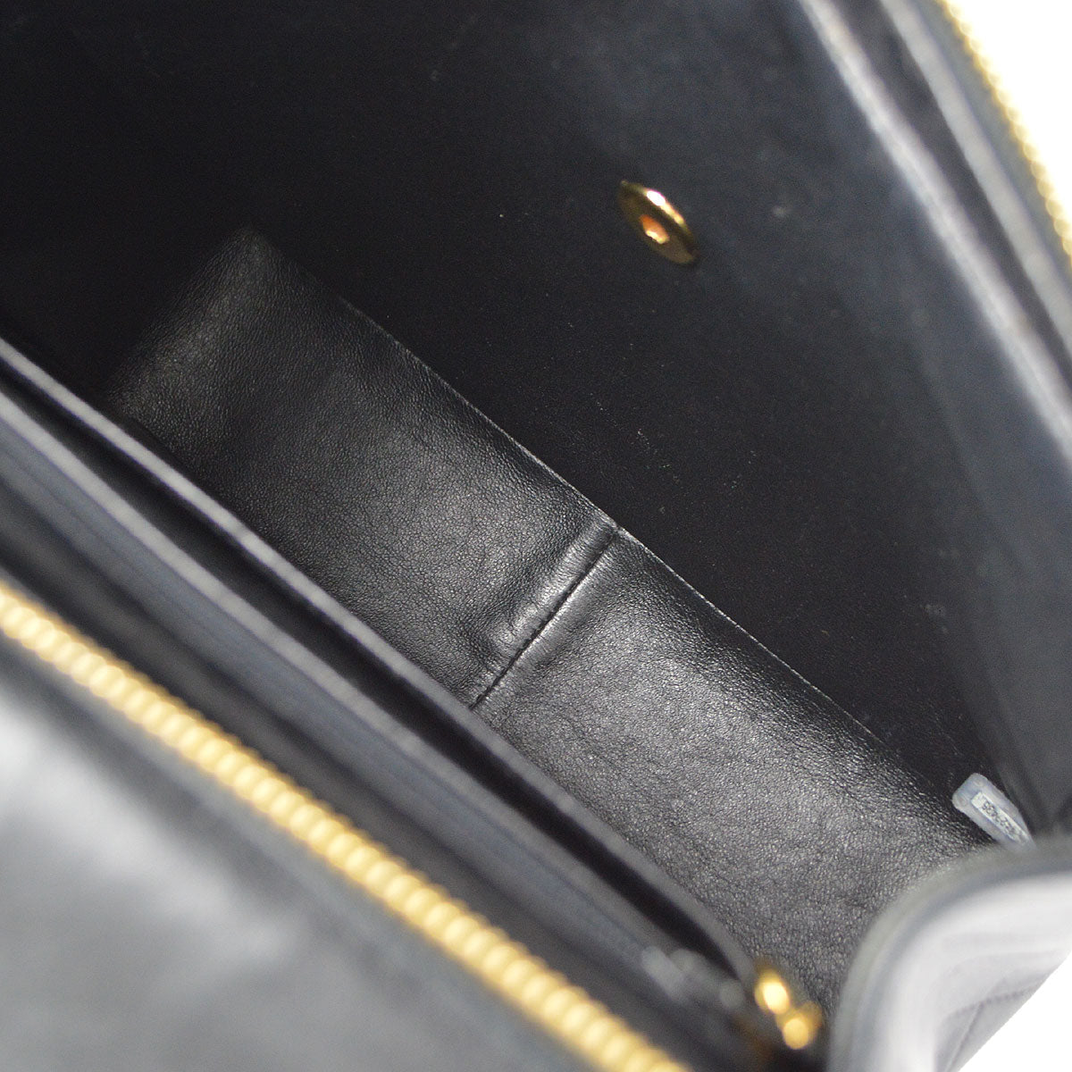 CHANEL 1996-1997 Tall Classic Flap Backpack Medium Black Lambskin