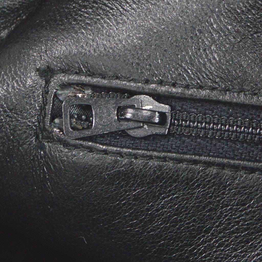 CHANEL 1994-1996 Pocket Camera Bag Mini Black Suede