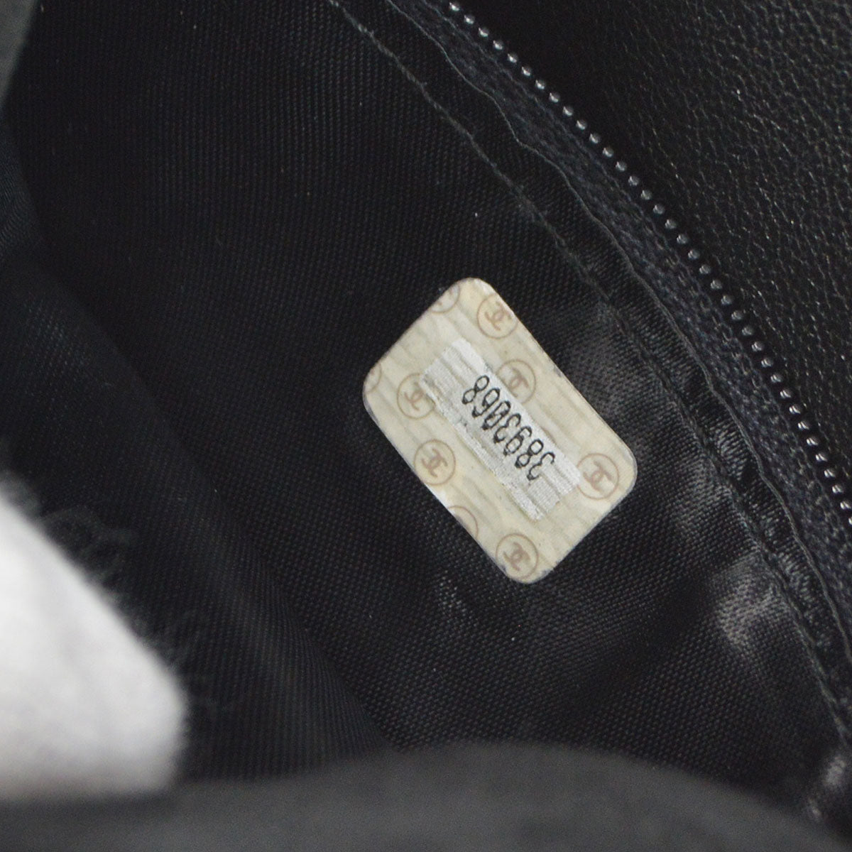 CHANEL 1994-1996 Pocket Camera Bag Mini Black Suede